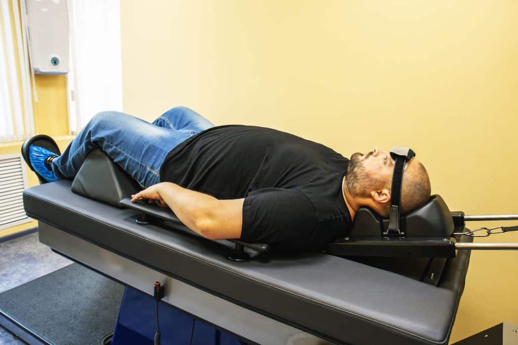 Image of neck pain treatment